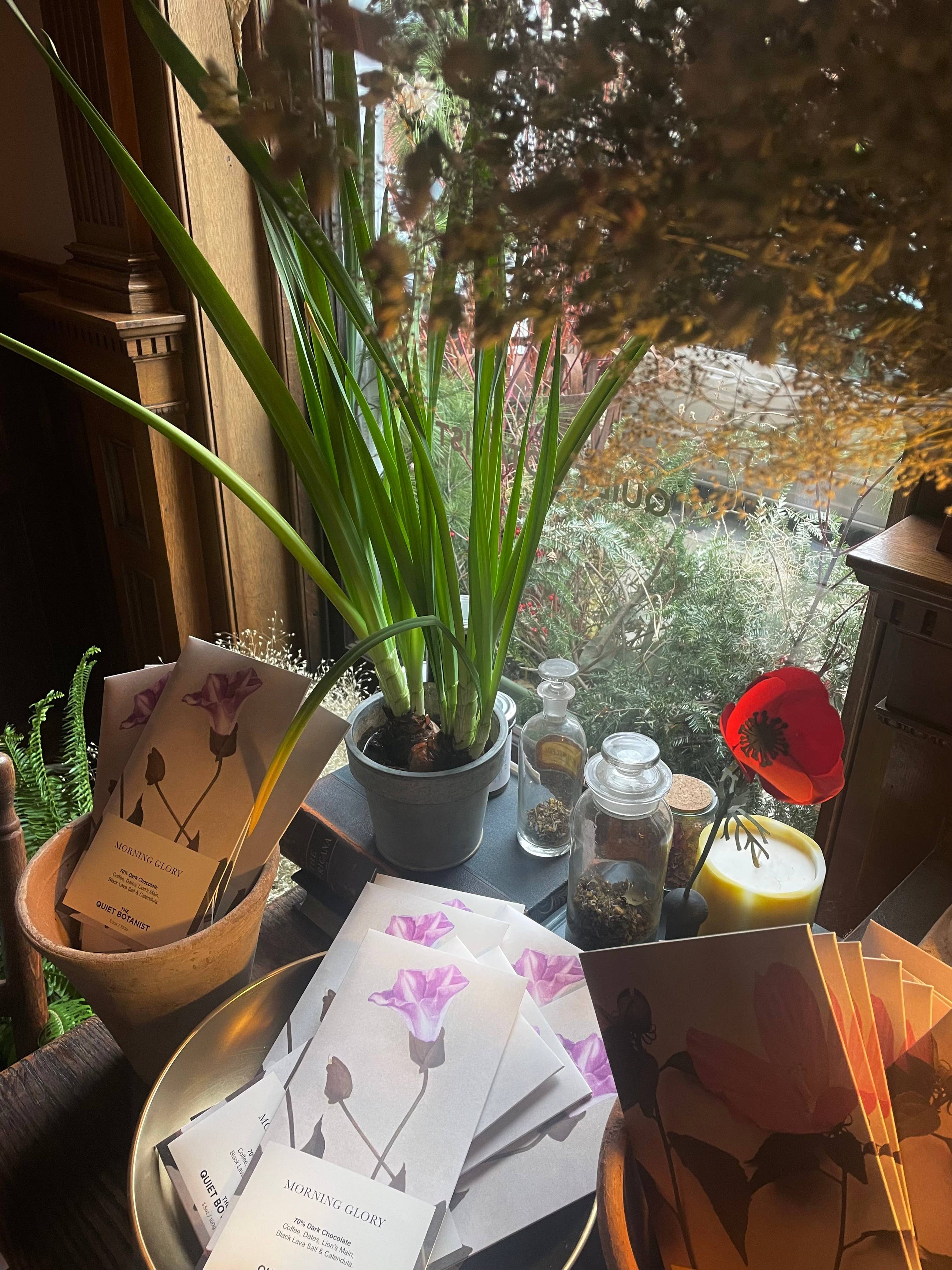 Morning Glory Dark Chocolate Bar