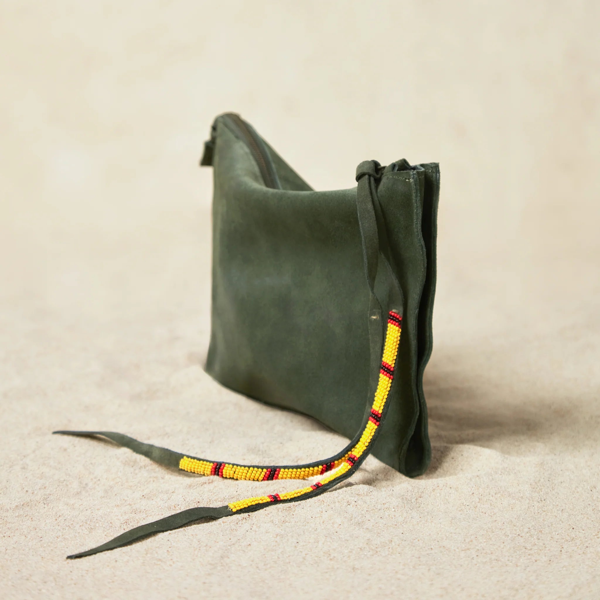 The Kenya Small Pouch, Olive Green