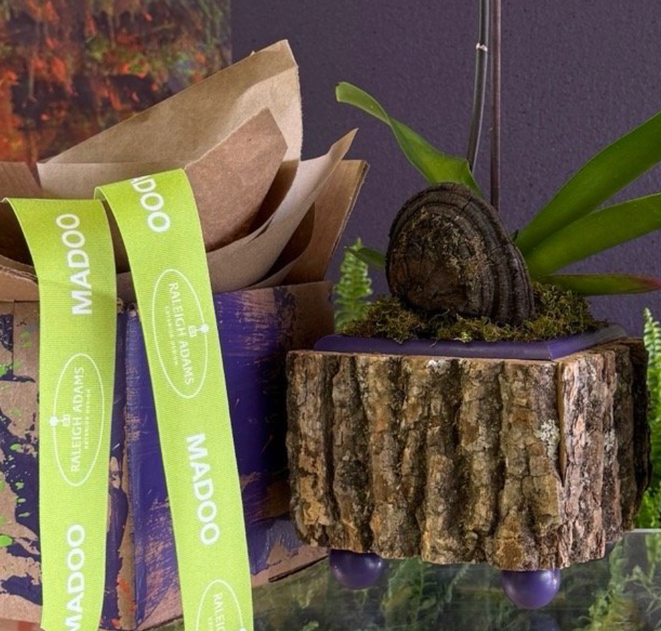 Purple Cache Pot