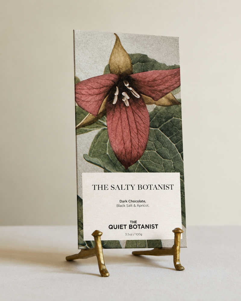 Salty Botanist Organic Dark Chocolate Bar
