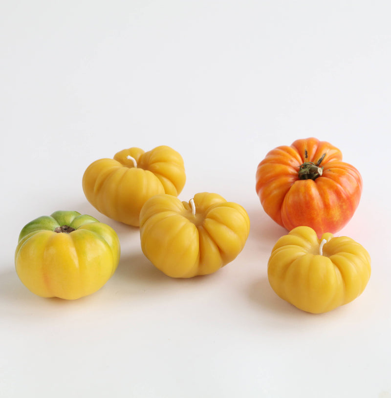 Tomato Beeswax Candles