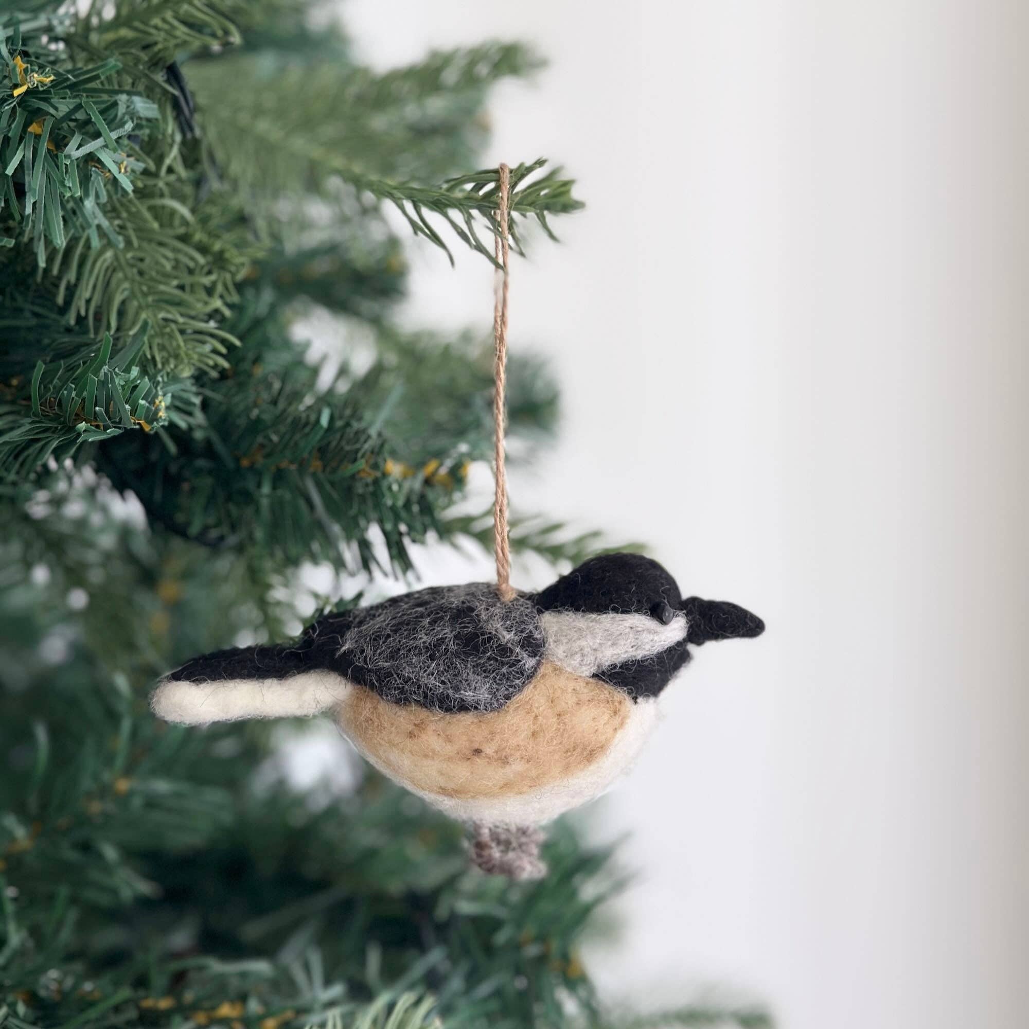 Felt Ornament - Chickadee