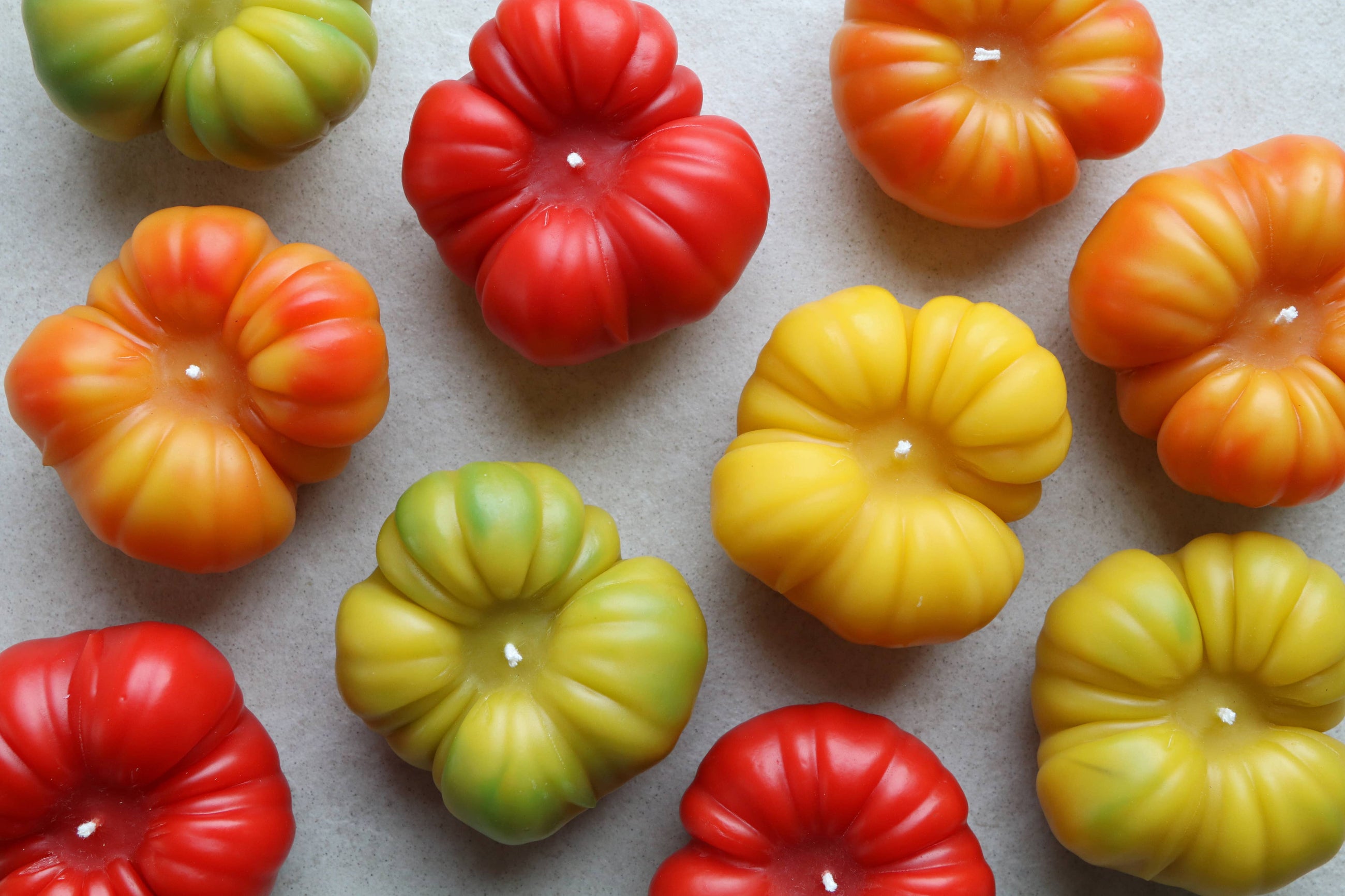 Tomato Beeswax Candles