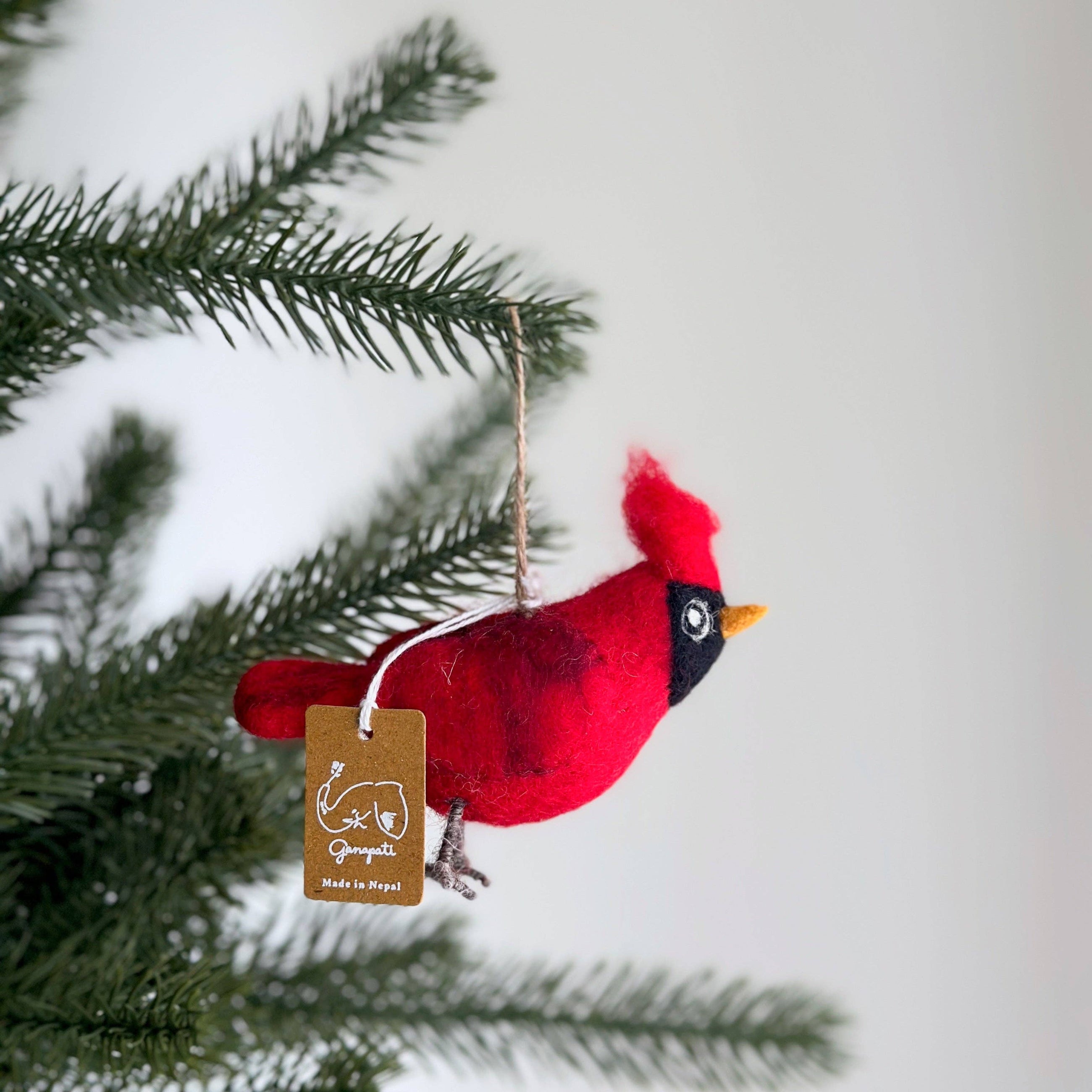 Felt Ornament - Cardinal