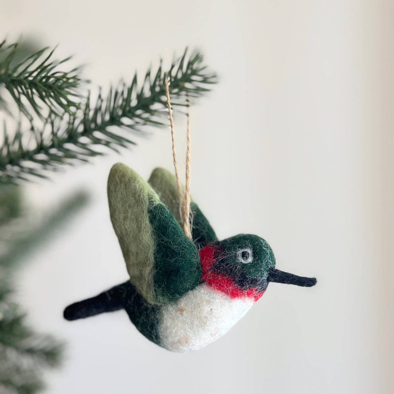 Felt Ornament - Humming Bird