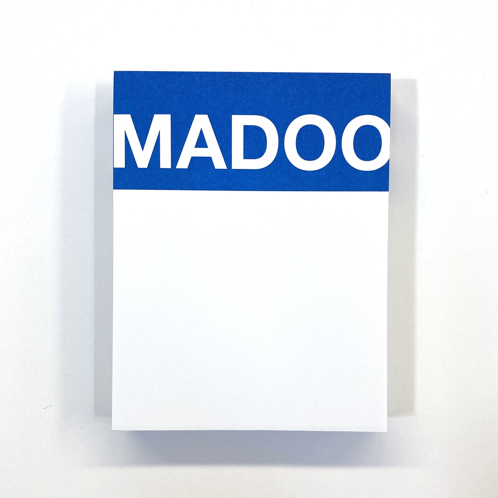 Madoo notepad/Blue
