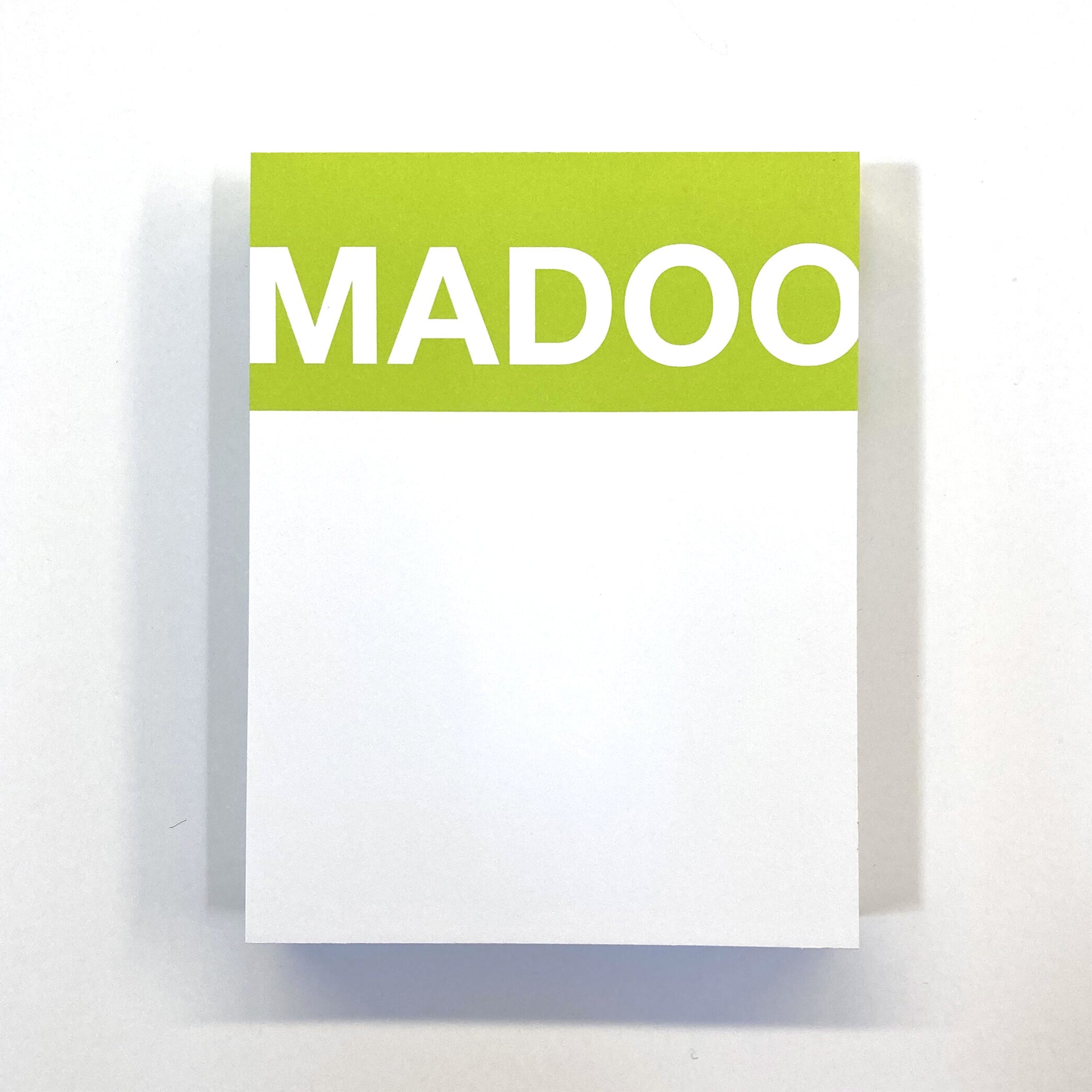 Madoo notepad/Green