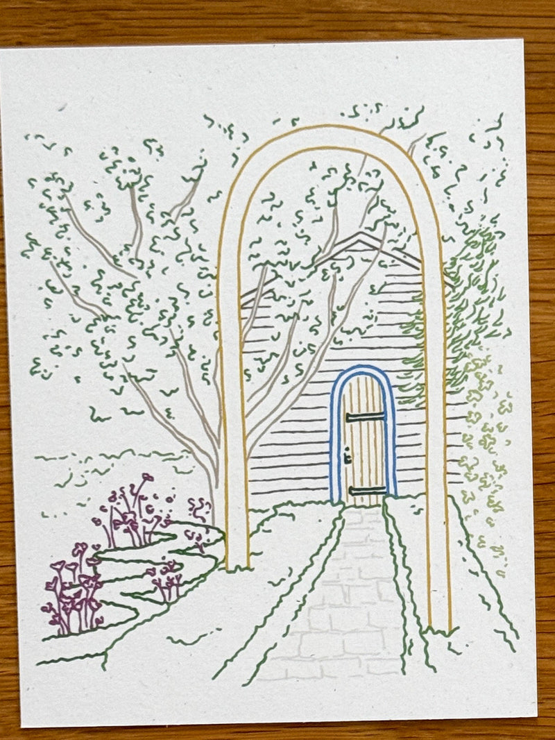 "Madoo Arch" Greeting Card