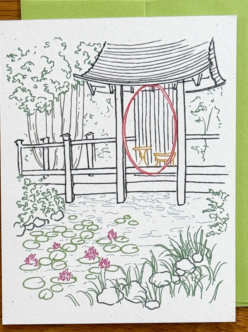 "Madoo Pond" Greeting Card