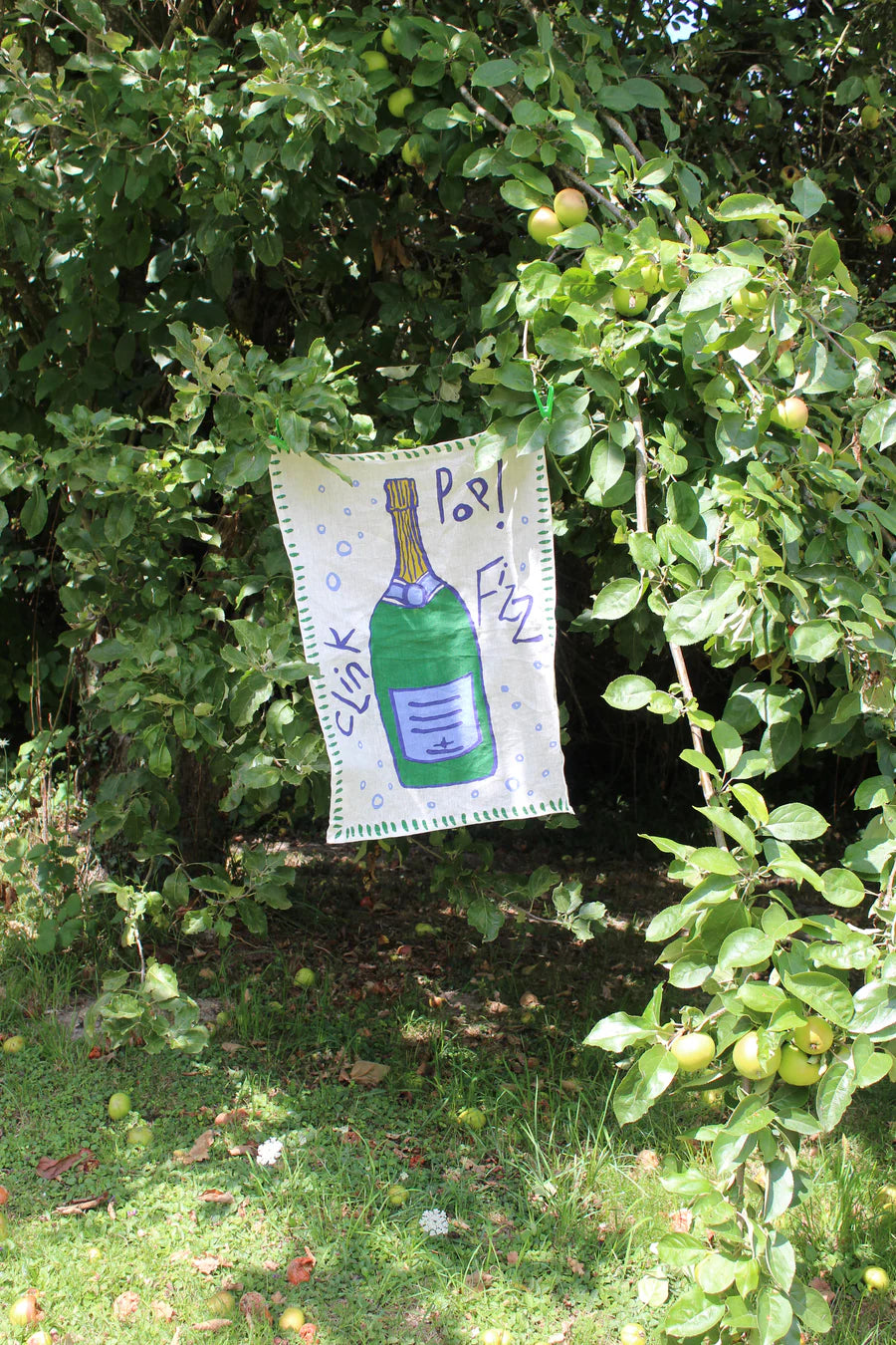 Fizz Linen Tea Towel