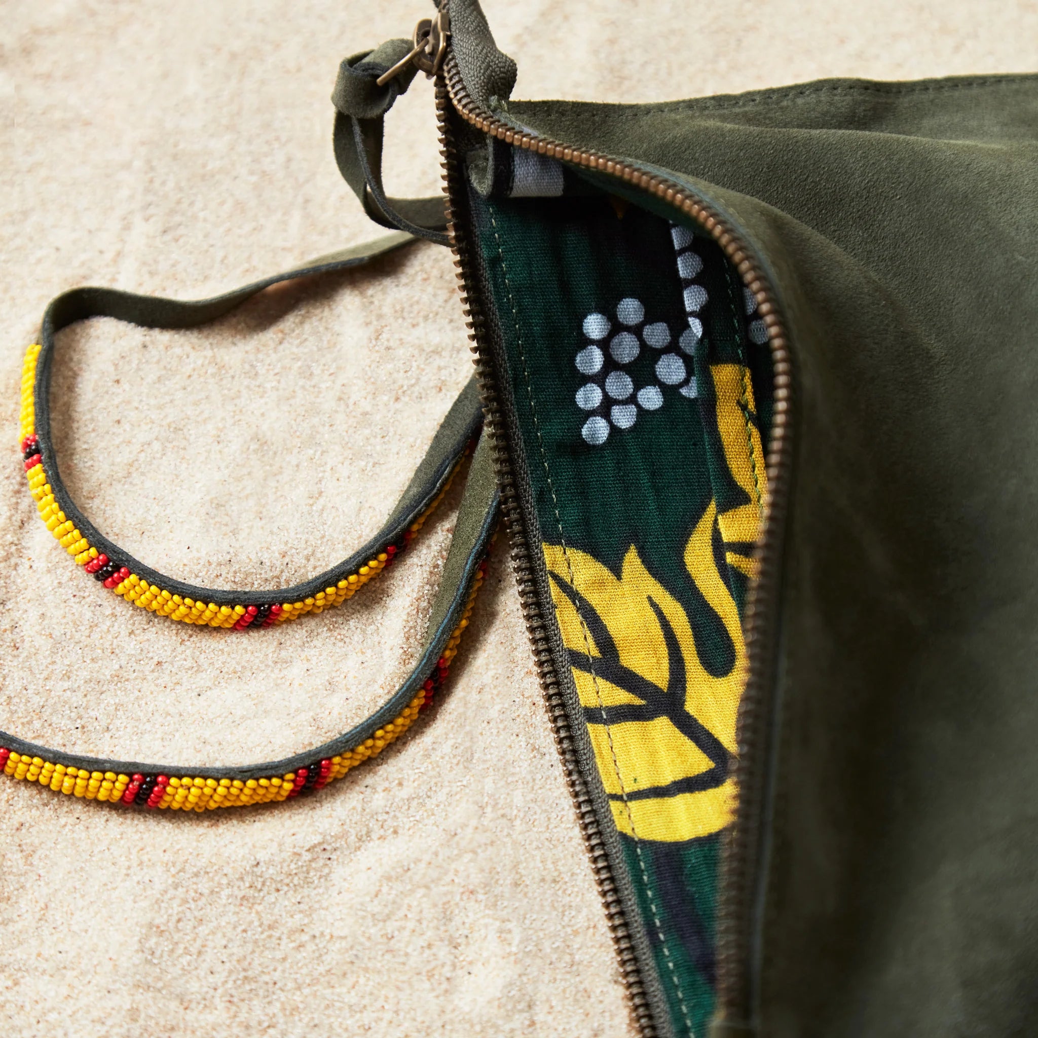The Kenya Small Pouch, Olive Green