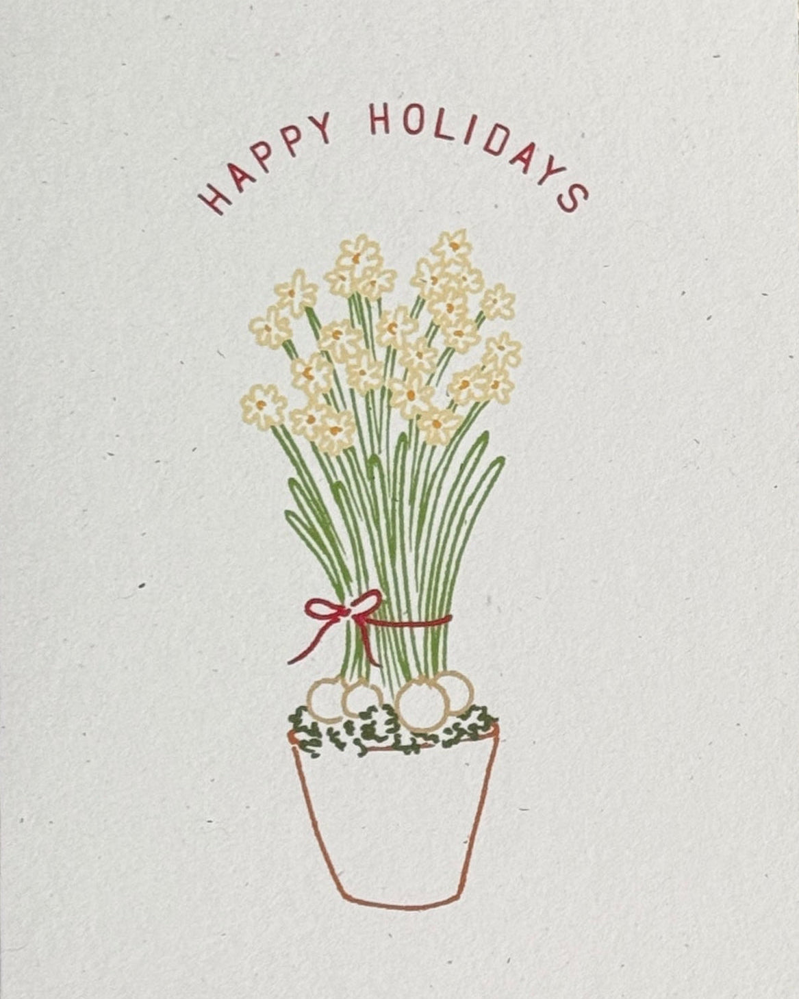 "Happy Holidays" Greeting Card
