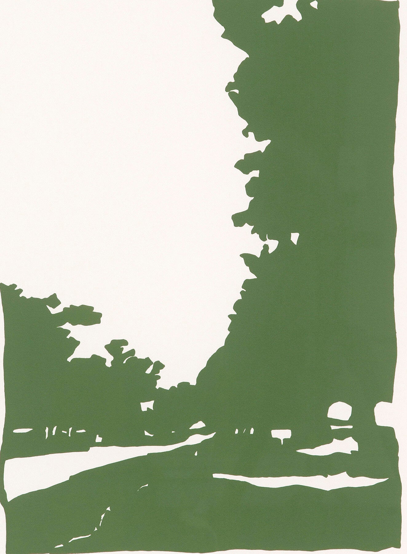 Robert Dash print, "Sagg Main"