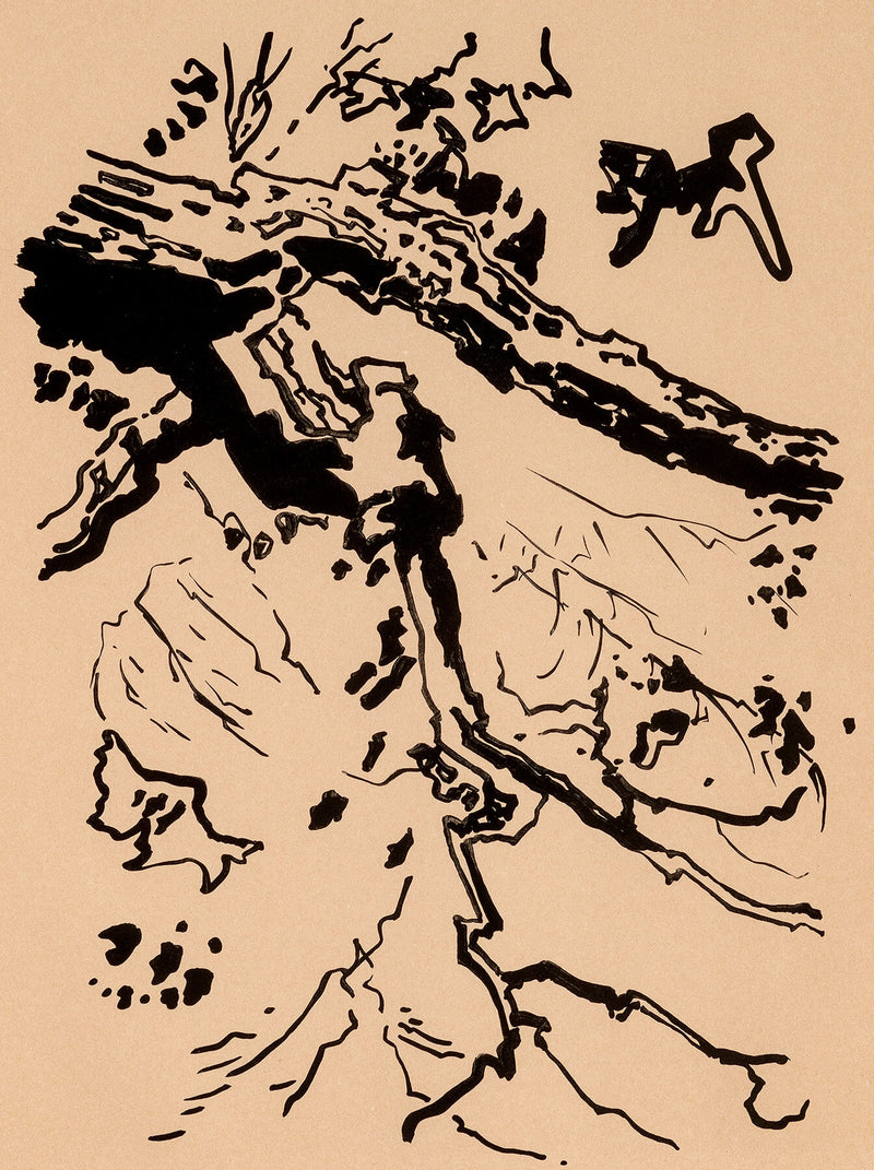 Robert Dash print, "The Branch"