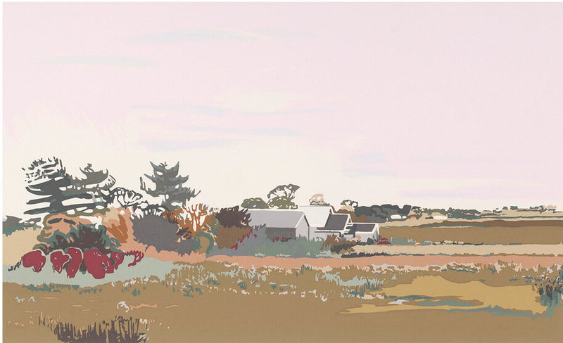 Robert Dash print, “Sagaponack”