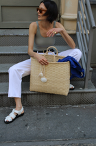 Big Shopper Tote - Natural