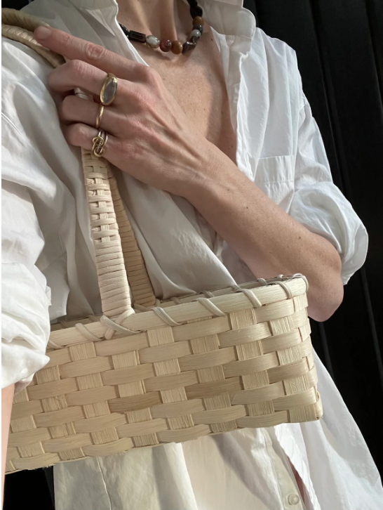 Bunny Basket - Natural