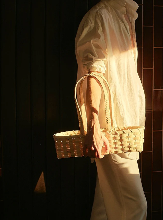 Bunny Basket - Natural