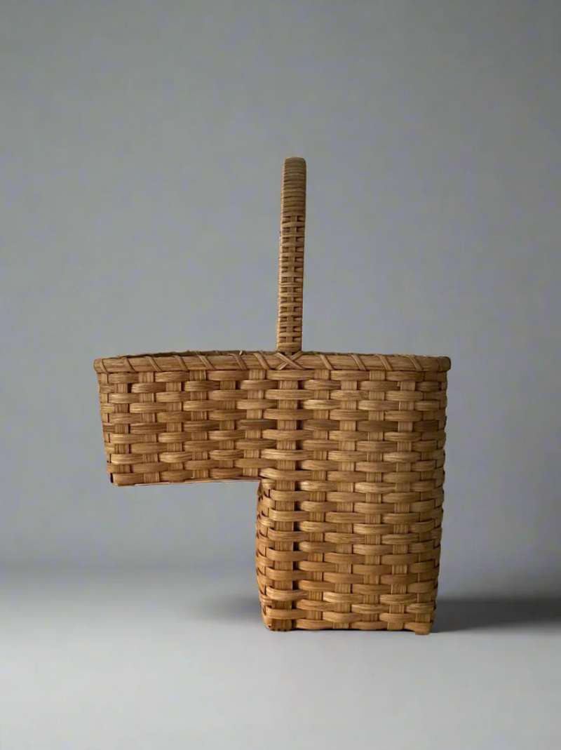 Stair Tote - Smoked Rattan