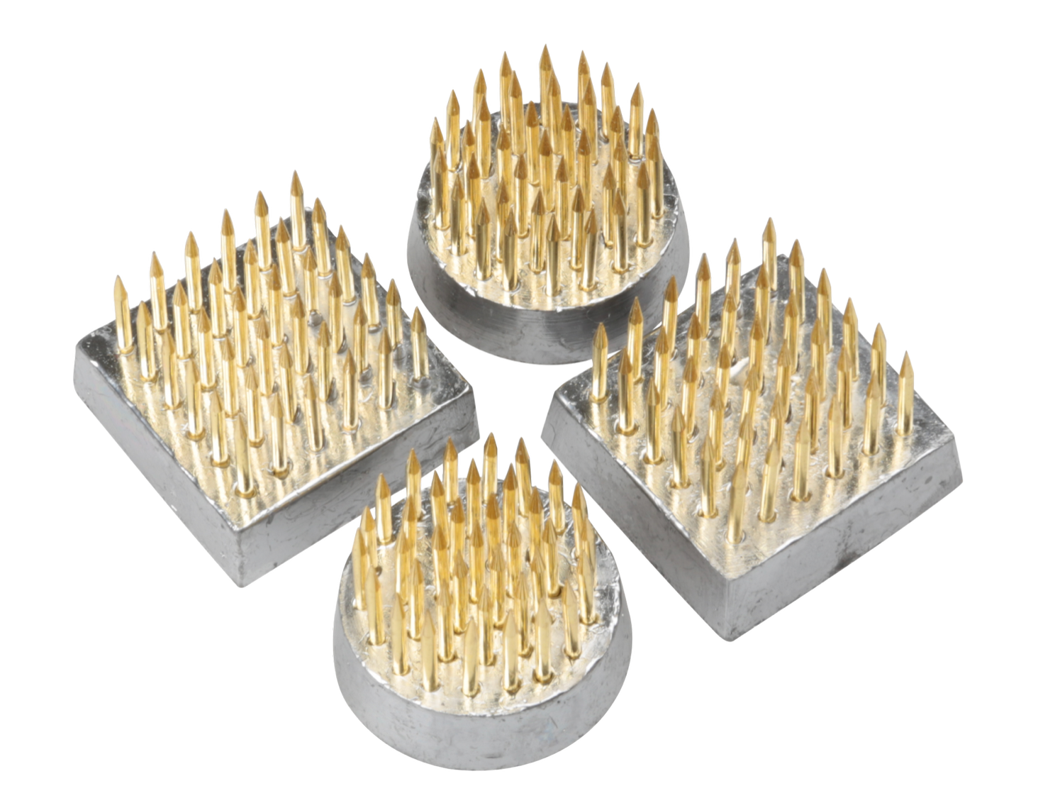 Mini Kenzen Brass Set Flower Frogs