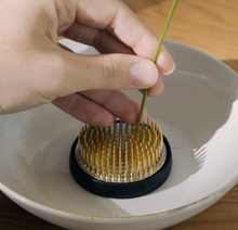 Medium Kenzen Brass Flower Frog