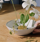 Medium Kenzen Brass Flower Frog