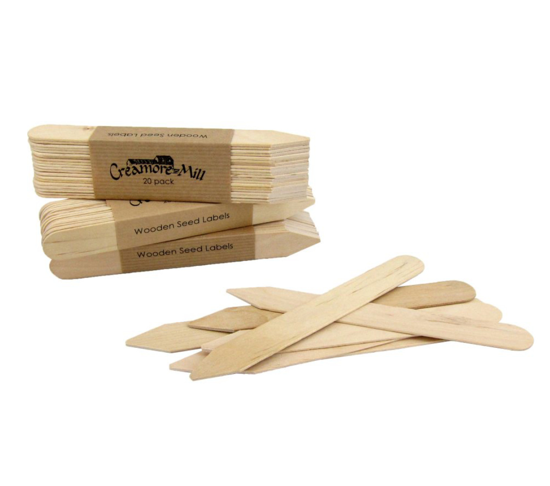 Wooden Seed Labels - 20 Pack