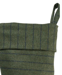 Boyd Wool Pinstripe Stocking - Green