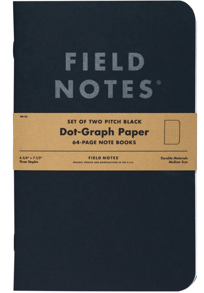 Pitch Black Memo Book