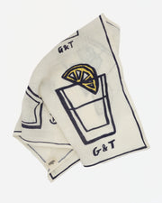 "G&T" Linen Tea Towel