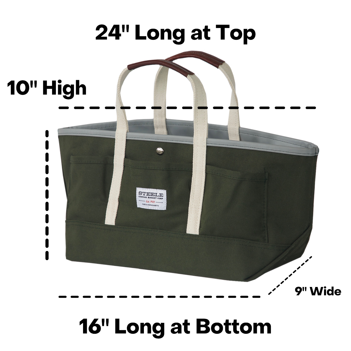 Garden Tote III with Strap