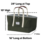 Garden Tote III with Strap