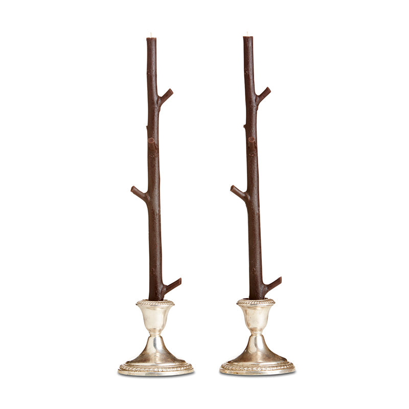 Maple Stick Candles Pair