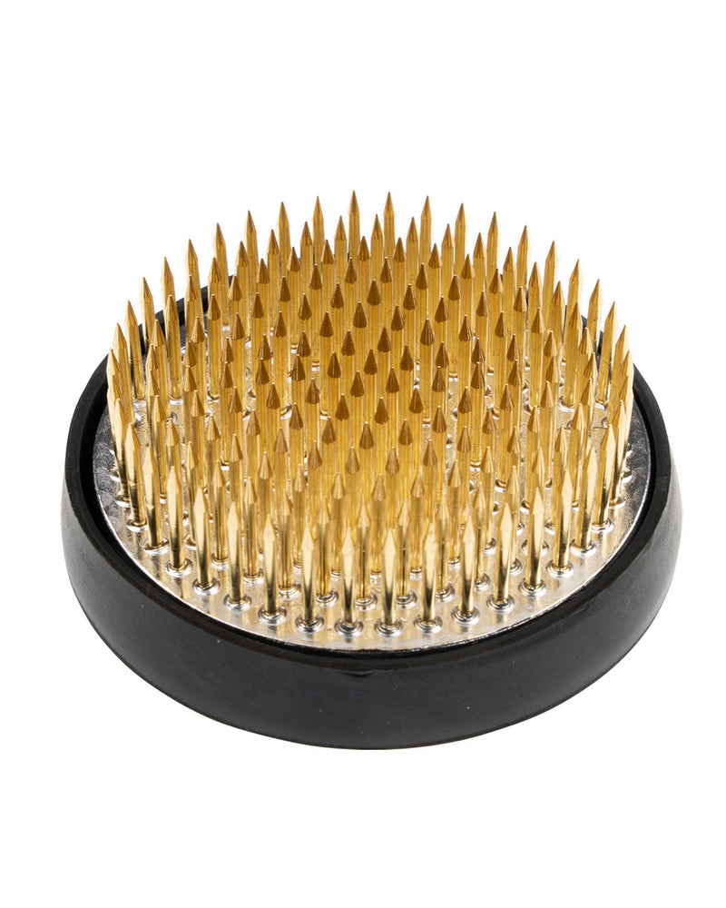 Medium Kenzen Brass Flower Frog