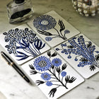 Marian McEvoy: 'Floral Fantasia' Pack of Custom Note Cards