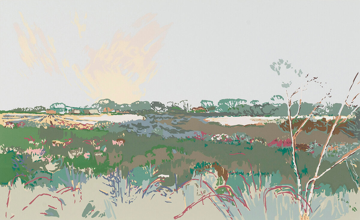 Robert Dash print, “Sagg Meadow”