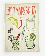 "Spicy Margarita" Linen Tea Towel